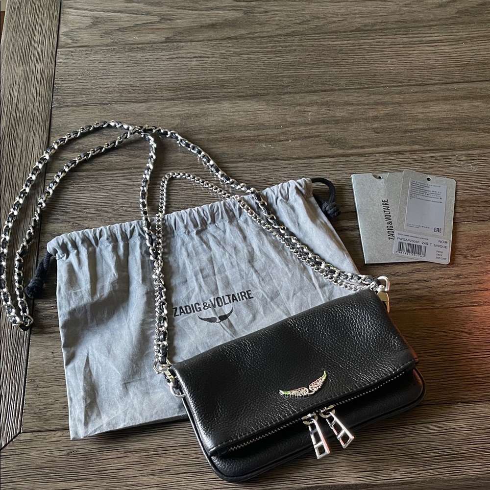 Zadig & Voltaire Rock Nano Black Bag
